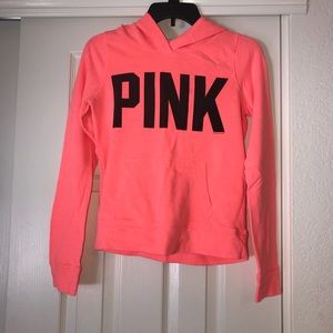Coral/pink PINK hoodie